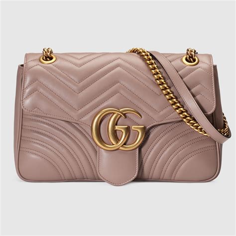 gucci marmont small shoulder bag beige